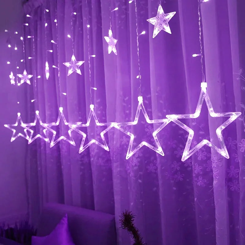 Luca Lighting Rideau lumineux étoile LED 50 blanc classique 135x70cm avec  minuterie kaufen
